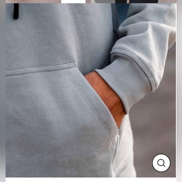 West Path Unisex Organic Cotton Pullover Hoodie Grey , size M Women’s , S Men’s - Picture 9 of 14